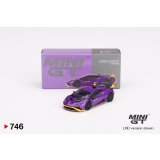 MINI GT 1/64 Lamborghini Huracan STO Viola Pasiphae (LHD)