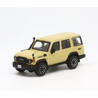 MODEL 1 1/64 Toyota Land Cruiser 70 Beige RHD