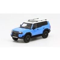 MODEL 1 1/64 Toyota Land Cruiser 250 Heritage Blue LHD