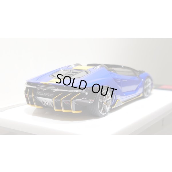 画像10: EIDOLON 1/43 Lamborghini Centenario Roadster LP770-4 2016 Lobellia Blue Limited 32 pcs.
