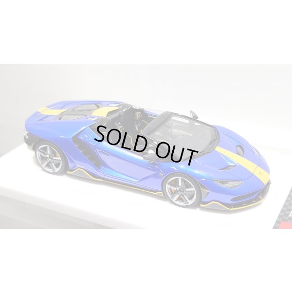 画像11: EIDOLON 1/43 Lamborghini Centenario Roadster LP770-4 2016 Lobellia Blue Limited 32 pcs.