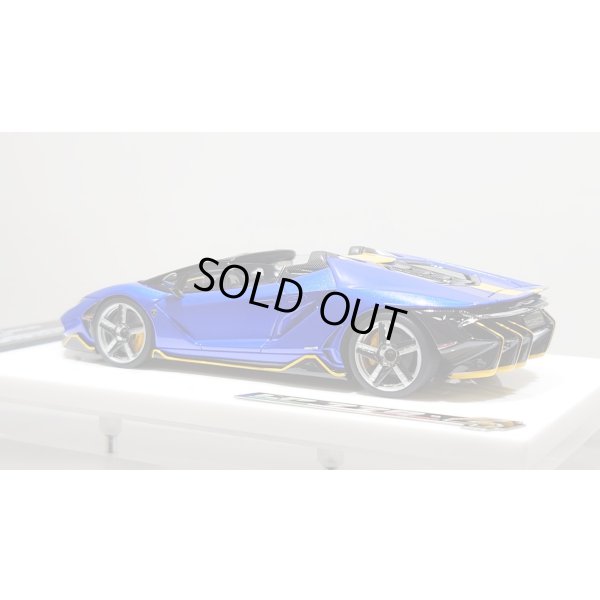 画像3: EIDOLON 1/43 Lamborghini Centenario Roadster LP770-4 2016 Lobellia Blue Limited 32 pcs.