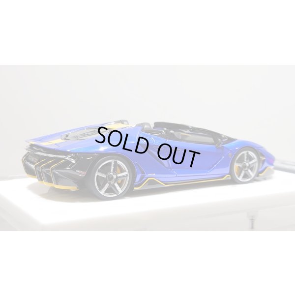 画像7: EIDOLON 1/43 Lamborghini Centenario Roadster LP770-4 2016 Lobellia Blue Limited 32 pcs.