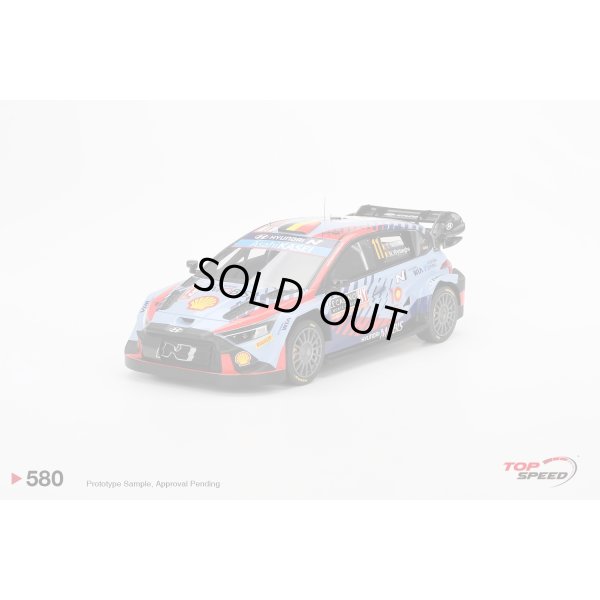 画像1: TOP SPEED 1/18 Hyundai i20 N Rally1 Hybrid #11 2024 Rally Monte Carlo Winner