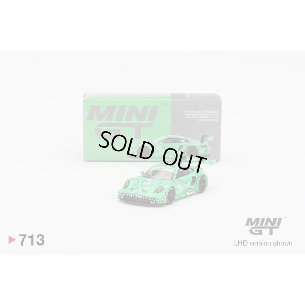 画像1: MINI GT 1/64 Porsche 911 GT3 R #80 GTD AO Racing 2023 IMSA Sebring 12 Hrs