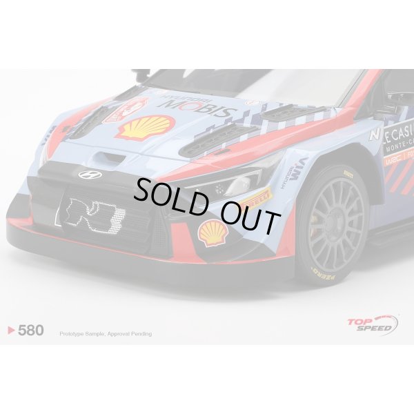 画像4: TOP SPEED 1/18 Hyundai i20 N Rally1 Hybrid #11 2024 Rally Monte Carlo Winner
