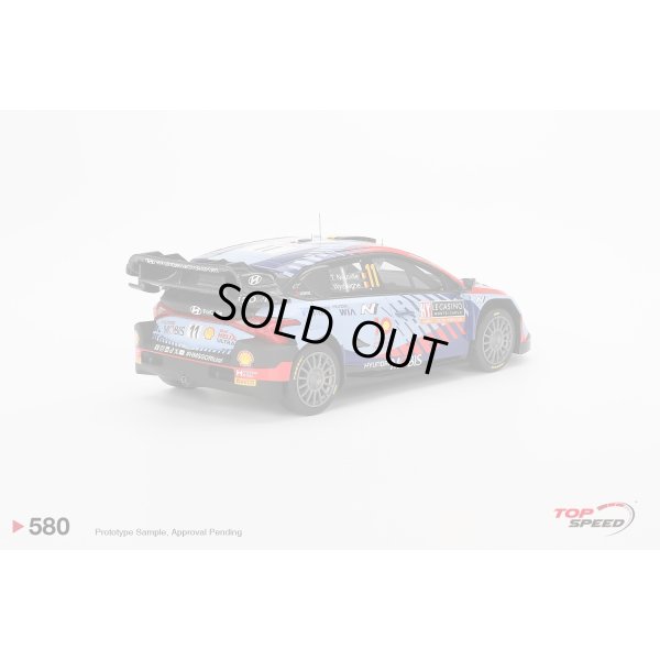 画像2: TOP SPEED 1/18 Hyundai i20 N Rally1 Hybrid #11 2024 Rally Monte Carlo Winner