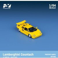 Finclassically 1/64 Countach LP5000 QV Yellow