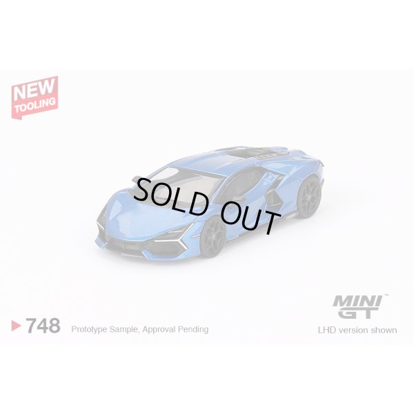 画像2: MINI GT 1/64 Lamborghini Revuelto Blu Eleos (LHD)