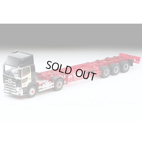 画像8: TOMYTEC 1/64 Limited Vintage NEO Hino Profia 40ft Marine Container Trailer (東邦車輛TC36H1C34) (Black)