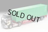 TOMYTEC 1/64 Limited Vintage NEO Hino Profia 40ft Marine Container Trailer (東邦車輛TC36H1C34) (Black)