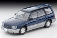 TOMYTEC 1/64 Limited Vintage NEO Subaru Forester C/20 (Dark Blue / Gray) '97