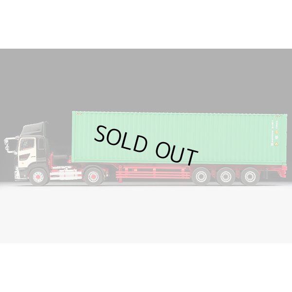 画像3: TOMYTEC 1/64 Limited Vintage NEO Hino Profia 40ft Marine Container Trailer (東邦車輛TC36H1C34) (Black)