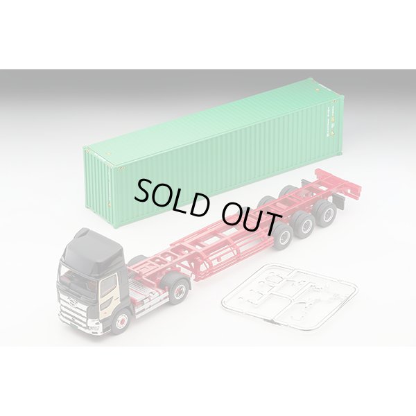 画像10: TOMYTEC 1/64 Limited Vintage NEO Hino Profia 40ft Marine Container Trailer (東邦車輛TC36H1C34) (Black)
