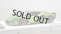 EIDOLON 1/43 Lamborghini Sian FKP 37 2019 with Stripe Giallo Verde Pearl Limited 35 pcs.