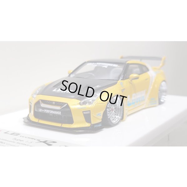 画像9: EIDOLON 1/43 LB WORKS R35 GT-R Type 1.5 (LB Shilhouette Wing) Grande Giallo Pearl Limited 30 pcs.