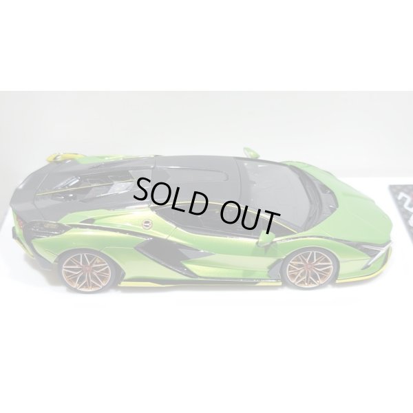 画像8: EIDOLON 1/43 Lamborghini Sian FKP 37 2019 with Stripe Giallo Verde Pearl Limited 35 pcs.