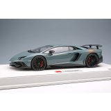 EIDOLON 1/18 Lamborghini Aventador LP750-4 SV 2015 Grigio Telesto (Orange Large SV Logo) Limited 50 pcs.