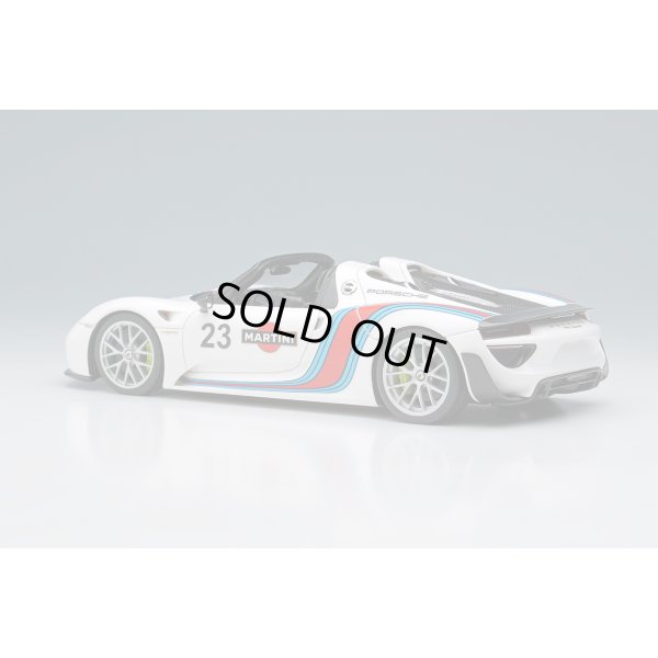画像3: EIDOLON 1/43 Porsche 918 Spyder weissach package 2011 Martini stripe