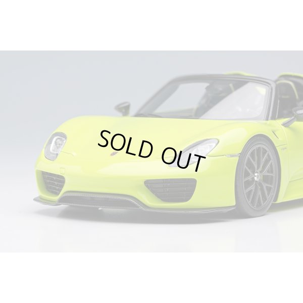 画像6: EIDOLON 1/43 Porsche 918 Spyder weissach package 2011 Acid Green Limited 80 pcs.