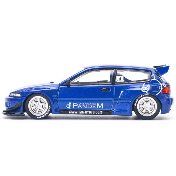 画像4: POP RACE 1/64 PANDEM CIVIC EG6 v1.5 METALLIC BLUE