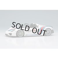 EIDOLON 1/43 Porsche 918 Spyder weissach package 2011 Martini stripe