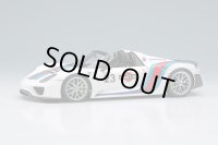 EIDOLON 1/43 Porsche 918 Spyder weissach package 2011 Martini stripe