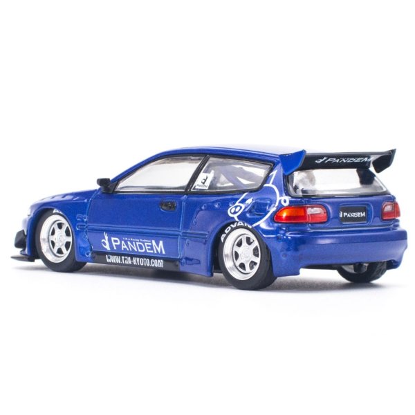 画像3: POP RACE 1/64 PANDEM CIVIC EG6 v1.5 METALLIC BLUE