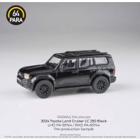 PARAGON 1/64 Toyota Land Cruiser 250 2024 Black RHD