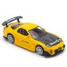 画像1: POP RACE 1/64 MAZDA RX-7 (FD3S) RE-AMEMIYA WIDEBODY YELLOW (1)
