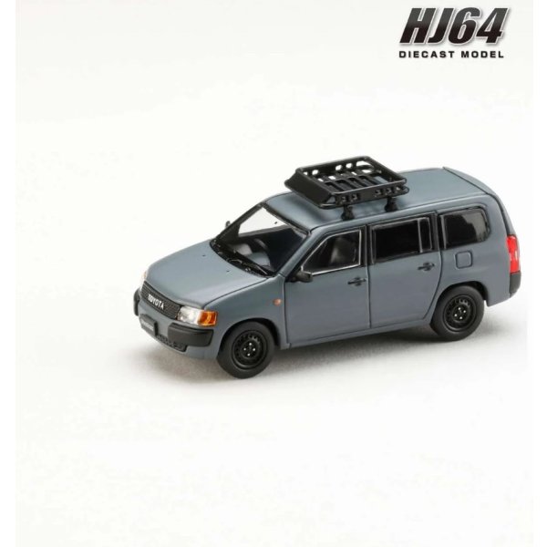 画像2: Hobby JAPAN 1/64 Toyota Probox Custom Version Matte Gray