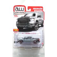 auto world 1/64 2023 Dodge Ram River Havoc Edition Ceramic Gray / Graphics