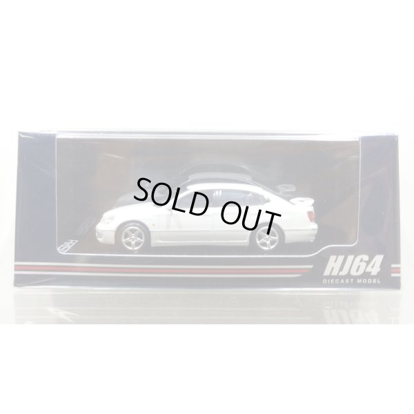 画像1: Hobby JAPAN 1/64 Toyota Aristo V300 VERTEX EDITION White Pearl Crystal Shine 前期型