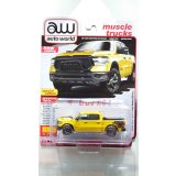 auto world 1/64 2023 Dodge Ram River Havoc Edition Baja Yellow / Graphics