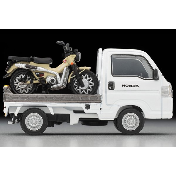 画像5: TOMYTEC 1/64 Limited Vintage NEO Honda Acty Truck (White) バイク店仕様  ホンダ CT125・ハンターカブ付