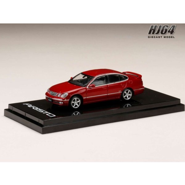 画像2: Hobby JAPAN 1/64 Toyota Aristo V300 VERTEX EDITION Red Mica 前期型
