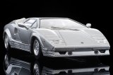 TOMYTEC 1/64 Limited Vintage NEO LV-N Lamborghini Countach 25th Anniversary (Silver)