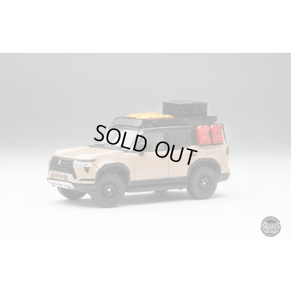 画像1: Gaincorp Products 1/64 Lexus GX550 Overtrail with accessories DiecastTalk特注品