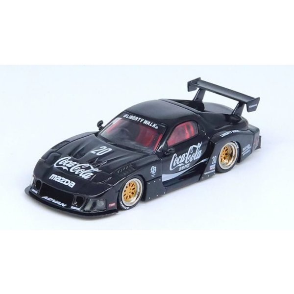 画像2: INNO Models 1/64 Mazda RX7 (FD3S) LB-WORKS Super Silhouette Black