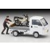 画像8: TOMYTEC 1/64 Limited Vintage NEO Honda Acty Truck (White) バイク店仕様  ホンダ CT125・ハンターカブ付 (8)