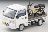 TOMYTEC 1/64 Limited Vintage NEO Honda Acty Truck (White) バイク店仕様  ホンダ CT125・ハンターカブ付