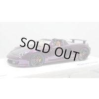 EIDOLON 1/43 Porsche Carrera GT 2004 Rear wing up Alba Cielo Limited 32 pcs.