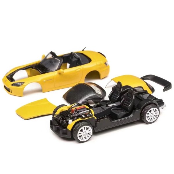 画像2: MOTORHELIX 1/64 Honda S2000 (AP2) Indy Yellow Pearl