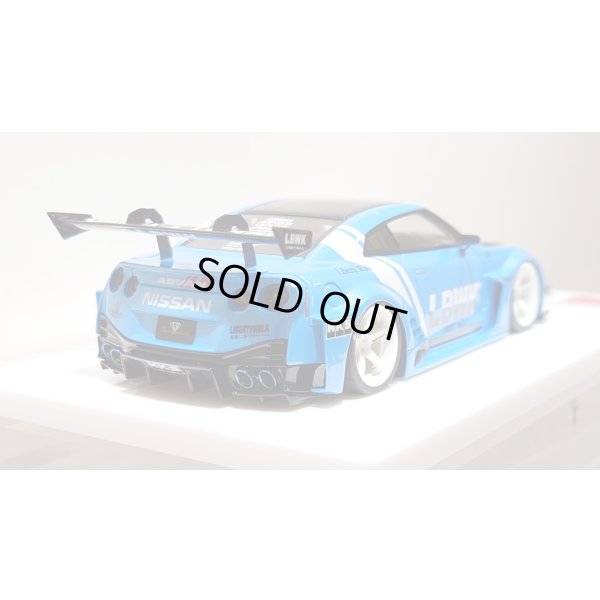 画像10: EIDOLON 1/43 LB Silhouette WORKS GT 35GT-RR (GT Wing Version) Azzurro Pearl Limited 32 pcs.
