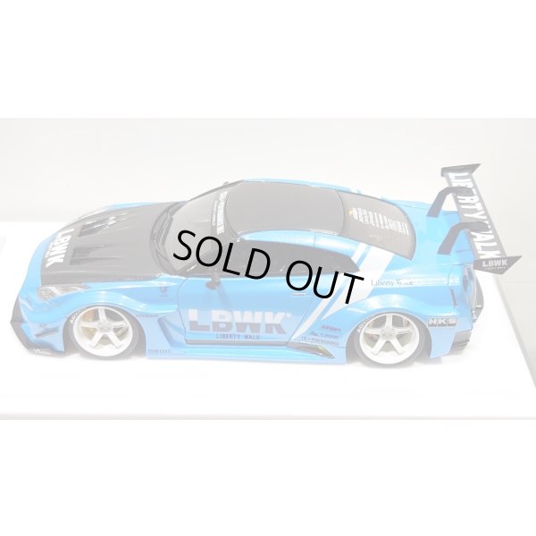 画像4: EIDOLON 1/43 LB Silhouette WORKS GT 35GT-RR (GT Wing Version) Azzurro Pearl Limited 32 pcs.