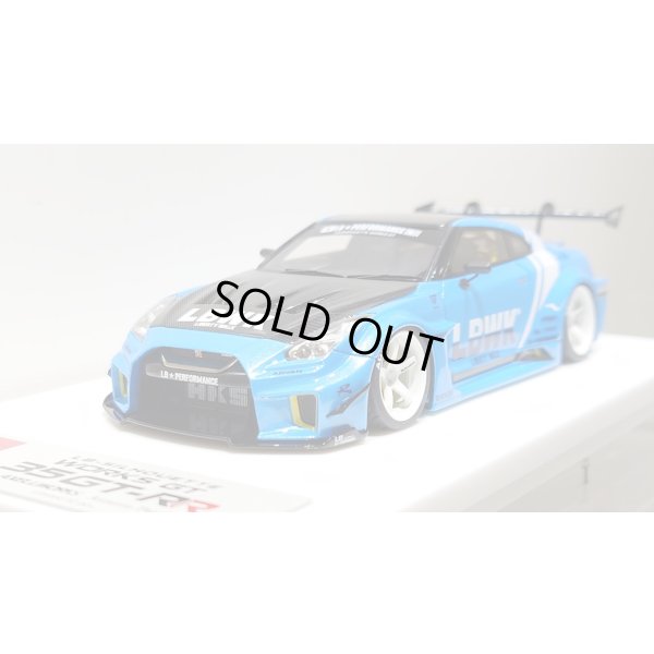 画像9: EIDOLON 1/43 LB Silhouette WORKS GT 35GT-RR (GT Wing Version) Azzurro Pearl Limited 32 pcs.