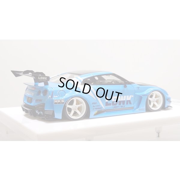 画像7: EIDOLON 1/43 LB Silhouette WORKS GT 35GT-RR (GT Wing Version) Azzurro Pearl Limited 32 pcs.
