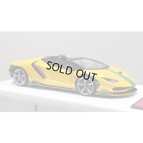 画像5: EIDOLON 1/43 Lamborghini Centenario Roadster LP770-4 2016 Grande Giallo Pearl Limited 32 pcs.