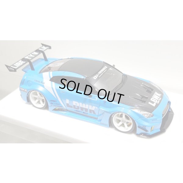 画像11: EIDOLON 1/43 LB Silhouette WORKS GT 35GT-RR (GT Wing Version) Azzurro Pearl Limited 32 pcs.