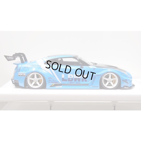 画像6: EIDOLON 1/43 LB Silhouette WORKS GT 35GT-RR (GT Wing Version) Azzurro Pearl Limited 32 pcs.